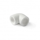 PROAQUA PP-R Угольник 90 градусов Белый  90 — фото, характеристики, купить в ELISTA-CLIMBO