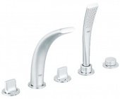 Смеситель для ванны GROHE Ondus с душевым гарнитуром, 31047000 — фото, характеристики, купить в ELISTA-CLIMBO