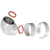 RCA-6010-250100 Начальный участок 90 гр. универсальный 60/100 — фото, характеристики, купить в ELISTA-CLIMBO