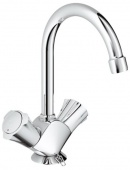 Смеситель для раковины GROHE Costa L с цепочкой и высоким С-изливом, 21374001 — фото, характеристики, купить в ELISTA-CLIMBO