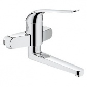 Смеситель для раковины GROHE Euroeco Special (вынос 222 мм, длина рычага 170 мм), 32772000 — фото, характеристики, купить в ELISTA-CLIMBO