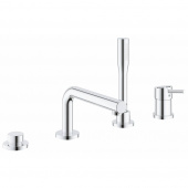 Смеситель для ванны GROHE Concetto New на 4 отверстия с ручным душем и переключателем, хром (19576002) — фото, характеристики, купить в ELISTA-CLIMBO