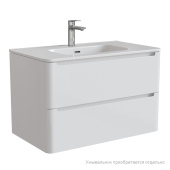 Тумба подвесная, белый, 80 см, Edifice,  IDDIS, EDI80W0i95. Подходит умывальник 0108000i28 — фото, характеристики, купить в ELISTA-CLIMBO