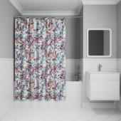 Штора для ванной, 200x180 см, Полиэстер, IDDIS, BX05P18i11 — фото, характеристики, купить в ELISTA-CLIMBO