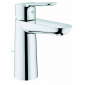 Смеситель для раковины GROHE BauEdge с донным клапаном, M-Size, хром (23758000) — фото, характеристики, купить в ELISTA-CLIMBO