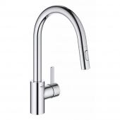 Смеситель для кухни GROHE Eurosmart Cosmopolitan, высокий излив, хром (31481001) — фото, характеристики, купить в ELISTA-CLIMBO