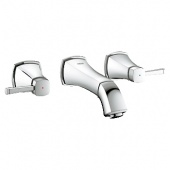 Смеситель для раковины GROHE Grandera (верхняя монтажная часть, вынос 177 мм), 20414000 — фото, характеристики, купить в ELISTA-CLIMBO