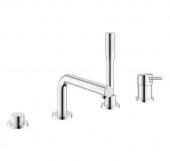 Смеситель для ванны GROHE Concetto с душевым гарнитуром (на бортик ванны), 19576001 — фото, характеристики, купить в ELISTA-CLIMBO