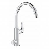 Смеситель для кухни GROHE Blue Pure Eurosmart с функцией очистки водопроводной воды, хром (31722000) — фото, характеристики, купить в ELISTA-CLIMBO