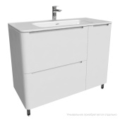 Тумба напольная, белая, 100 см, Edifice, IDDIS, EDI10WFi95 — фото, характеристики, купить в ELISTA-CLIMBO