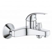 Смеситель для ванны GROHE BauCurve, настенный монтаж (23599000) — фото, характеристики, купить в ELISTA-CLIMBO