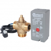 STOUT Компактный 3-Ходовой зональный клапан, сервопривод 230V, с кабелем 1м., НР 1" — фото, характеристики, купить в ELISTA-CLIMBO