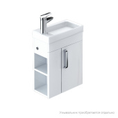 Тумба для ванной комнаты, подвесная, белая, 40 см, Torr, IDDIS, TOR40W1i95. Подходит умывальник 0014000U28 — фото, характеристики, купить в ELISTA-CLIMBO
