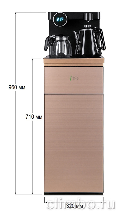 Кулер с чайным столиком Teabar Ecotronic TB12-LNR gold — фото товара