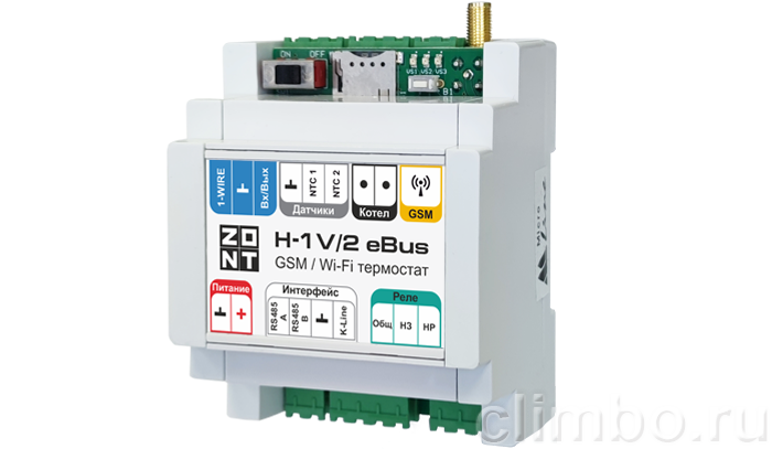 Контроллер ZONT H-1V/2 eBus — фото товара