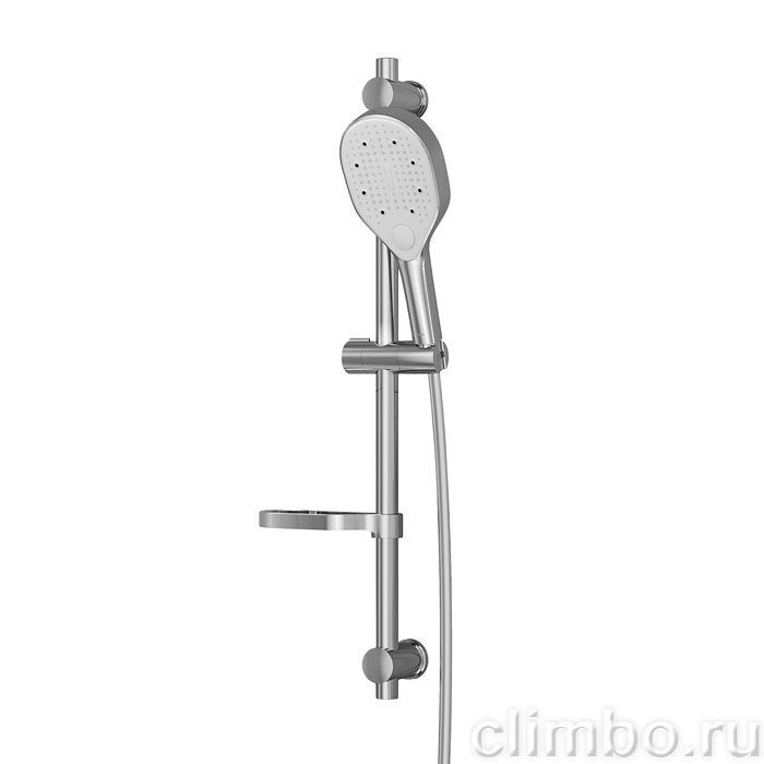 RAY3C70i16, Душевой гарнитур, глянцевый хром, Рэй (Ray),ID — фото, детали конструкции