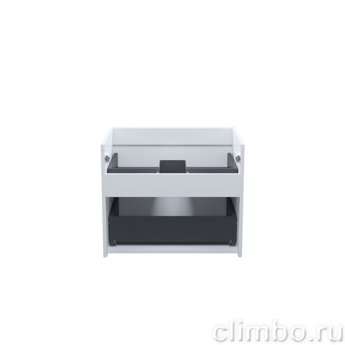 Тумба подвесная, 60 см, белый, Билд (Bild), IDDIS, BIL60W0i95 подходит умыв. 0136000i28 — фото, детали конструкции