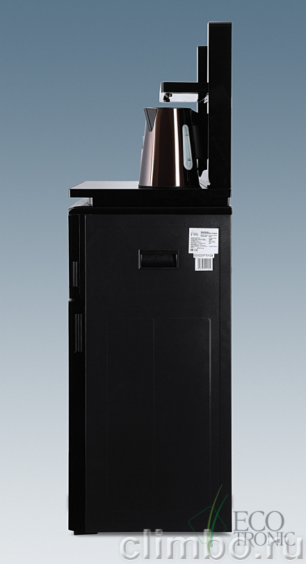 Кулер с чайным столиком Тиабар Ecotronic TB8-LE black — фото товара