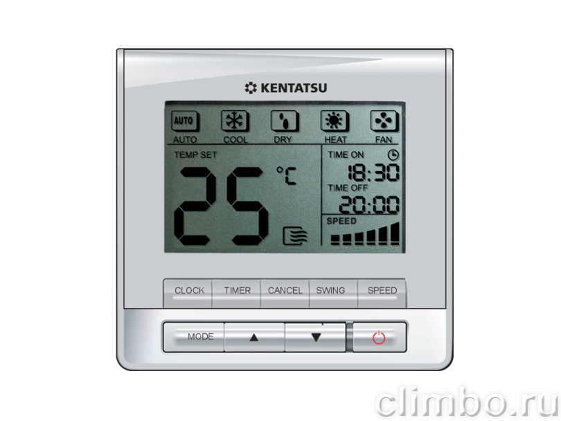 Кассетная сплит-система Kentatsu KSVQ140HFAN3 / KSUN140HFAN3 — фото товара
