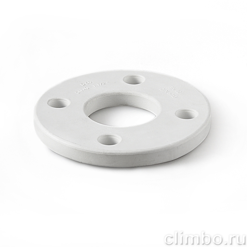 PROAQUA PP-R Фланец пластиковый PN 10 Белый  50 — фото товара