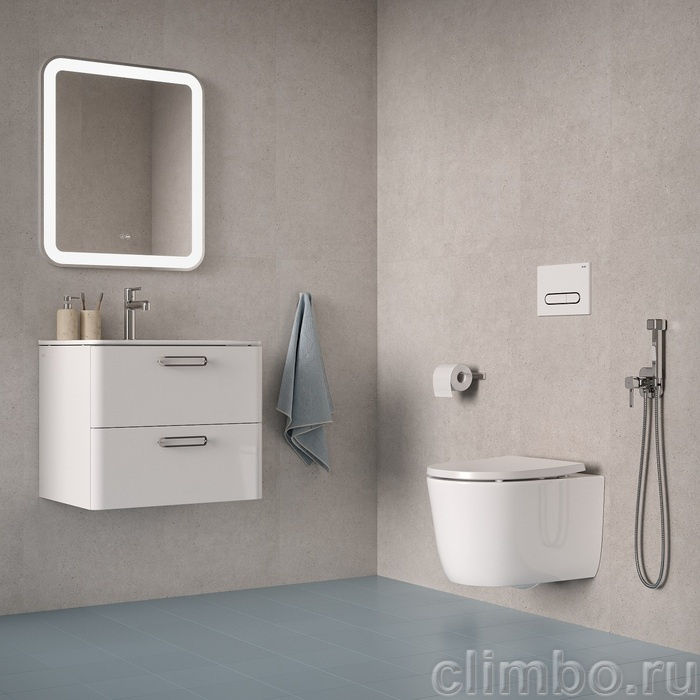 Унитаз подвесной безободковый, Слайд (Slide), IDDIS, SLIRDSEi25 — фото, детали конструкции