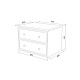 Тумба подвесная, со столешницей, 70 см, темно-серый, Torr, IDDIS — фото товара