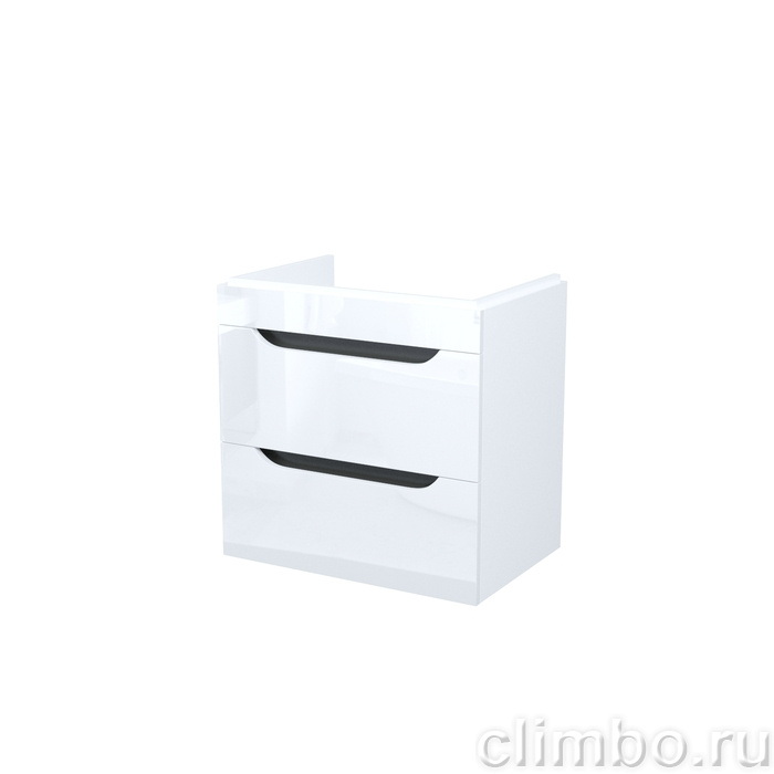 Тумба подвесная, 60 см, белый, Рэй (Ray), IDDIS, RAY60W0i95 подходит умыв. 4076000i28 — фото, детали конструкции