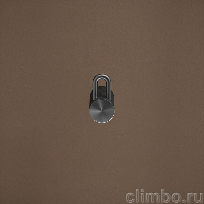 Крючок одинарный, нержавеющая сталь, Дюна (Duna), графит матовый, IDDIS, DUNGM10i41 — фото, детали конструкции