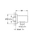 Подключение для душевого шланга GROHE Rainshower, 27076KS0 — фото товара