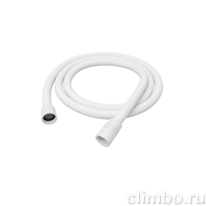 Шланг для душа, белый матовый, силиконовый, 1,5м, Оптима Хоум (Optima Home), IDDIS, OPH15WLi19 — фото, детали конструкции
